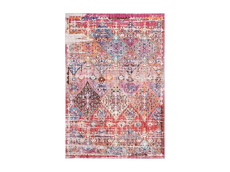 Tapis Rose/Multicolore 155 X 229 cm - Negin