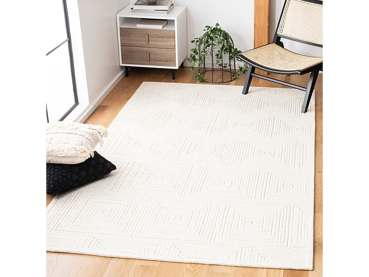 Tapis Blanc 152 X 244 cm - Viviana