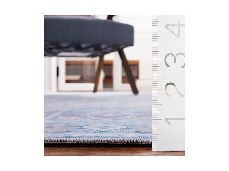 Tapis Violet/Bleu 183 X 183 cm - Nyx