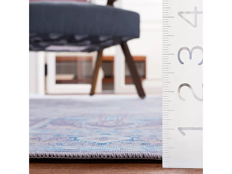 Tapis Violet/Bleu 183 X 183 cm - Nyx