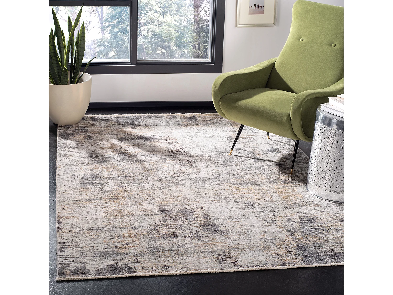 Tapis Gris 183 X 274 cm - Allyson