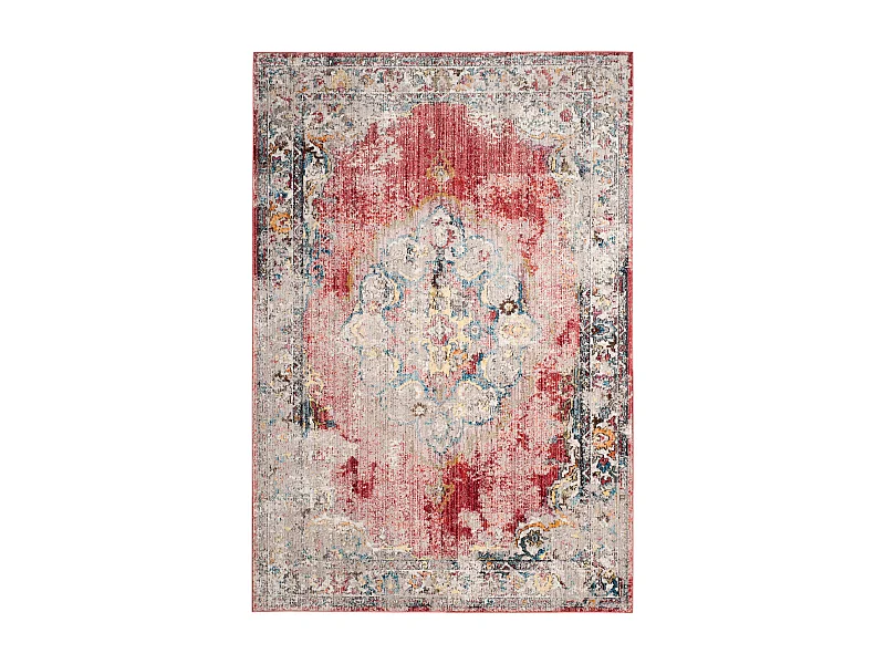 Tapis Rose/Gris 183 X 274 cm - Malani