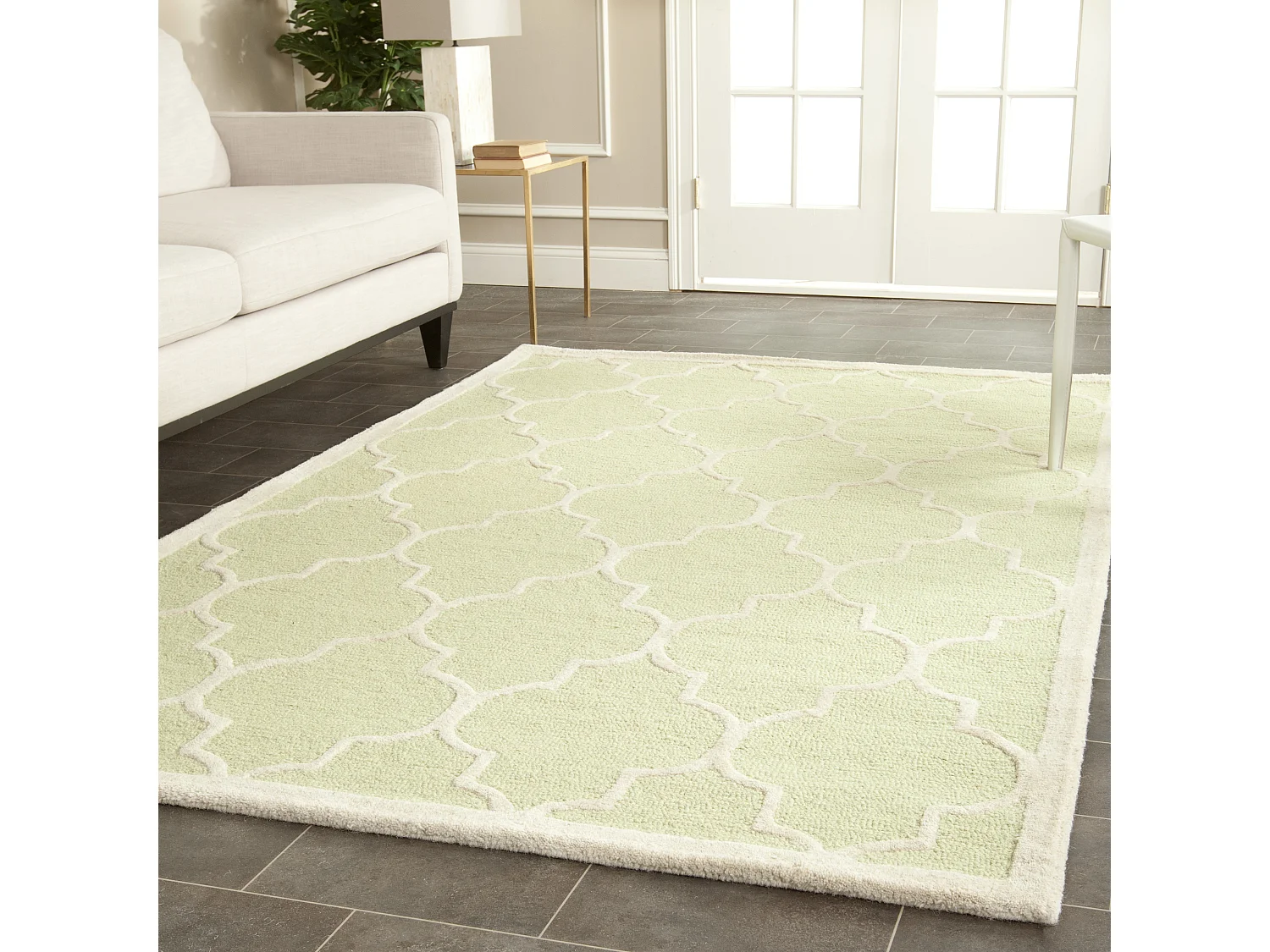 Tapis Vert/Neutre 183 X 274 cm - Sky