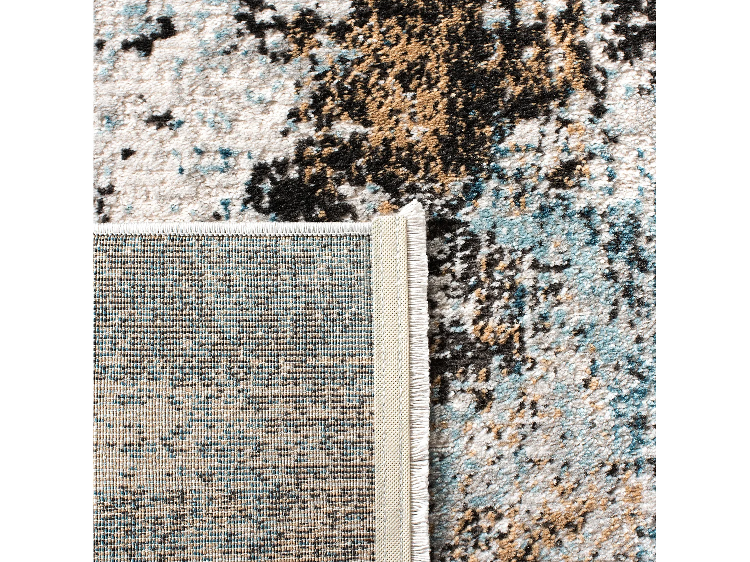 Tapis Neutre/Gris 122 X 183 cm - Belen