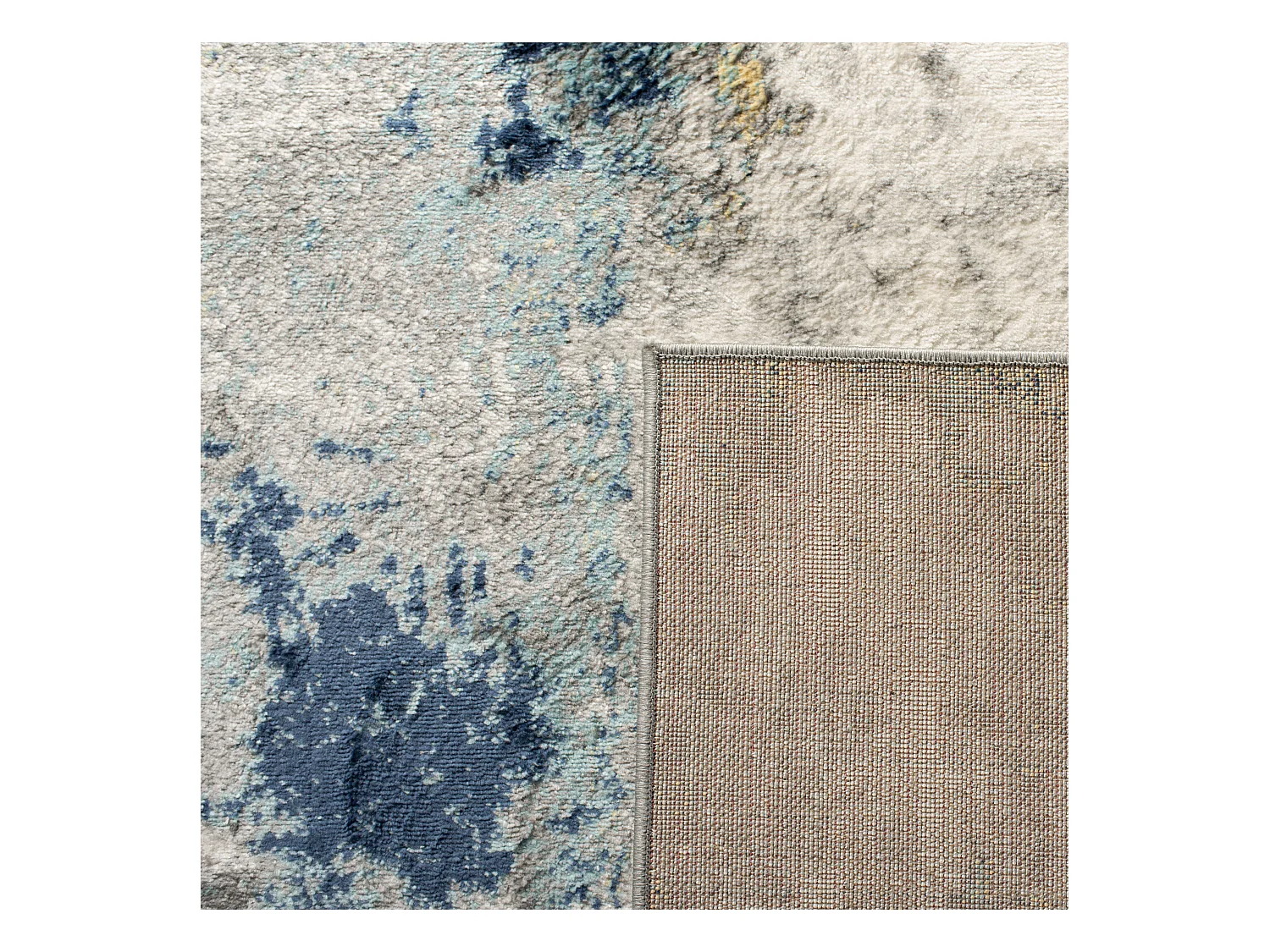 Tapis Gris/Or 201 X 201 cm - Danni