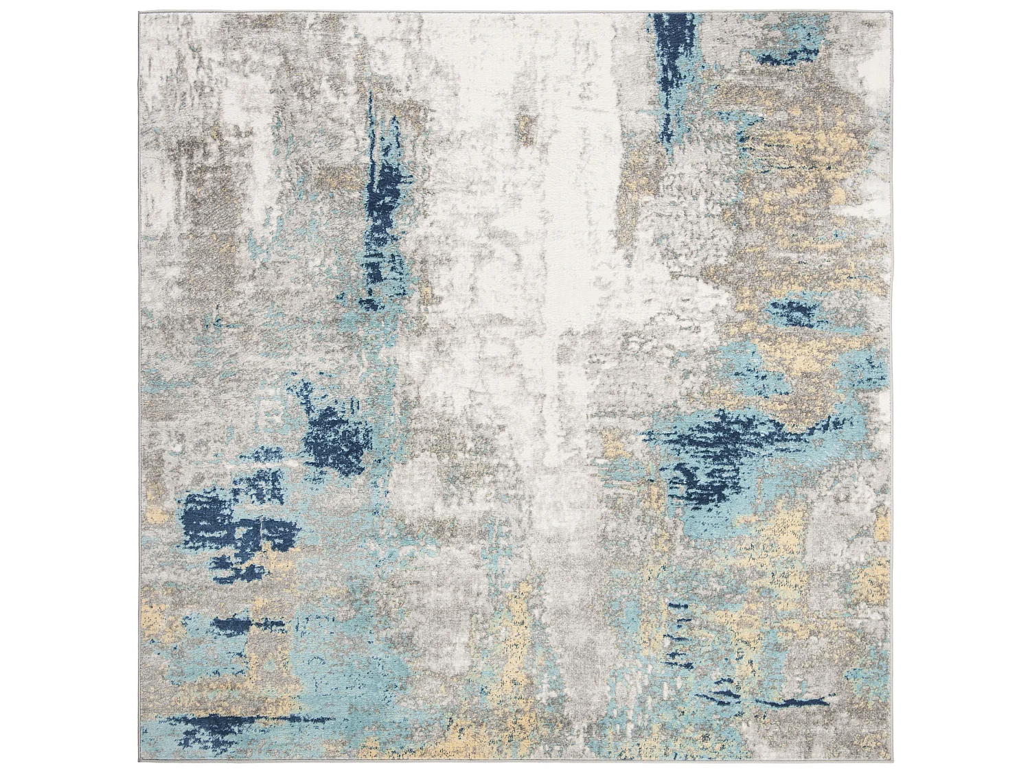 Tapis Gris/Or 201 X 201 cm - Danni