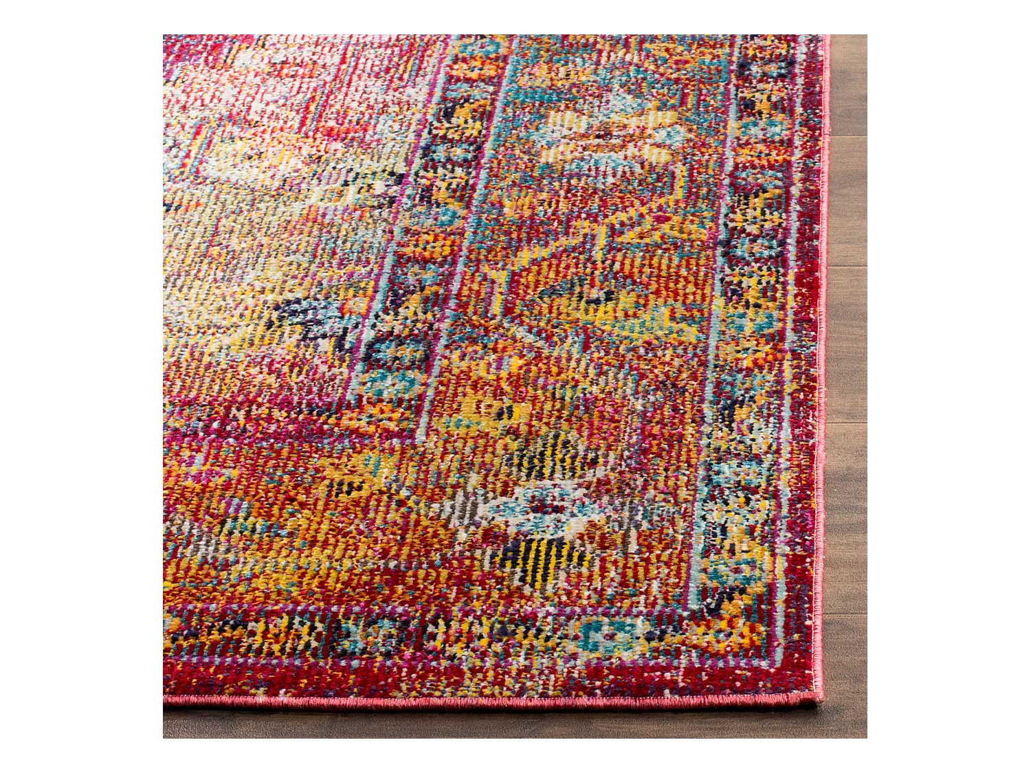 Tapis Bleu/Rose 152 X 244 cm - Daevon
