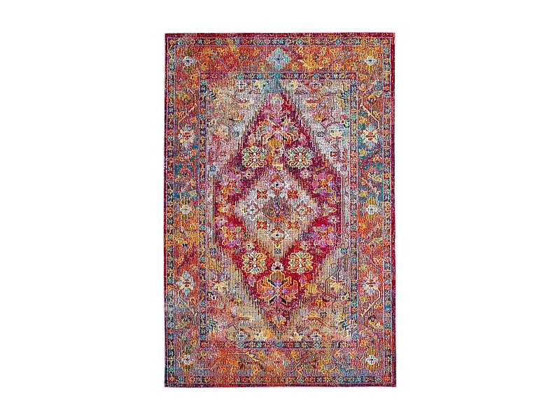 Tapis Bleu/Rose 152 X 244 cm - Daevon