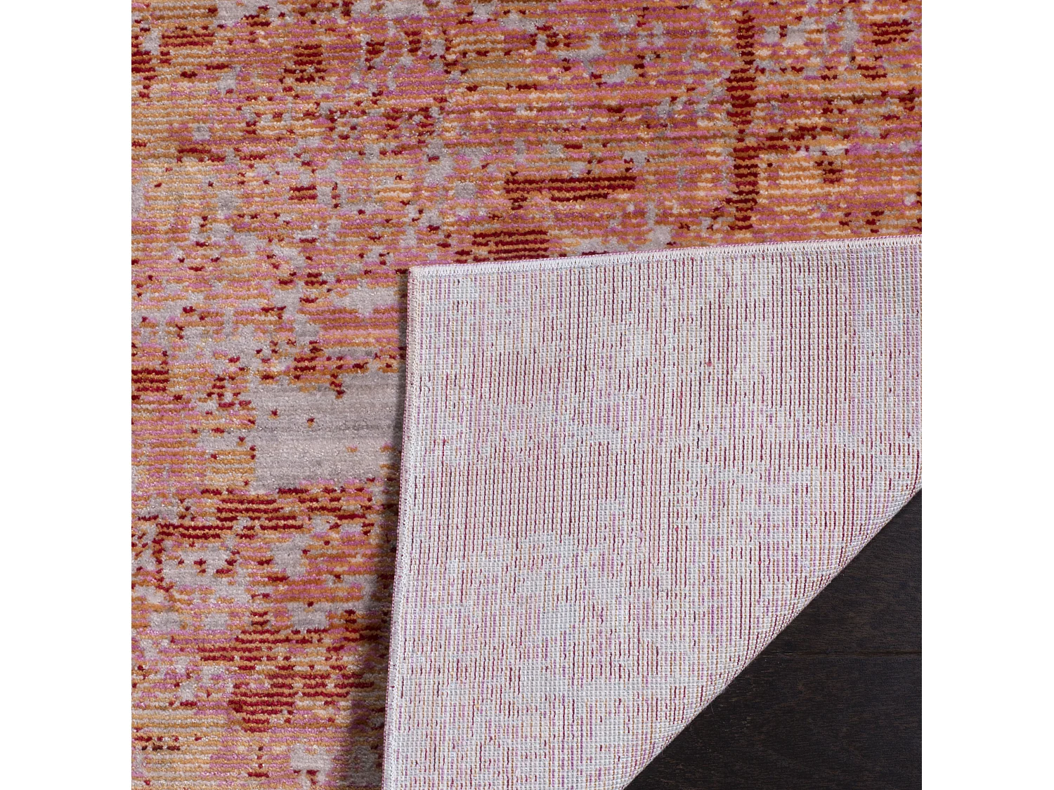 Tapis Rose/Multicolore 69 X 244 cm - Ariella