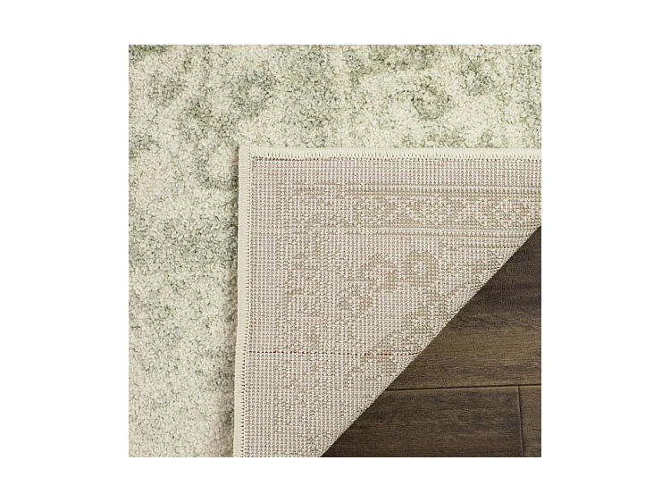 Tapis Neutre/Vert 235 x 235 cm - Lucinda