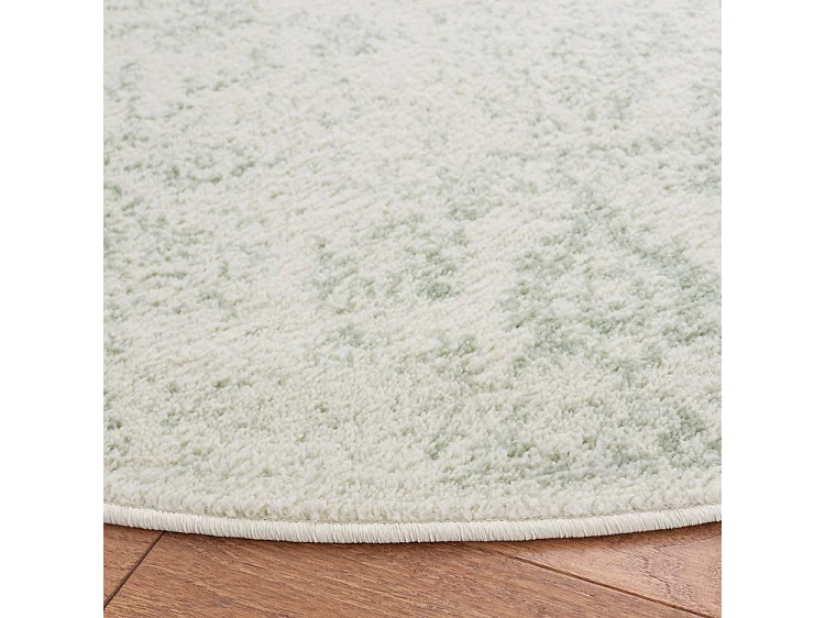 Tapis Neutre/Vert 235 x 235 cm - Lucinda