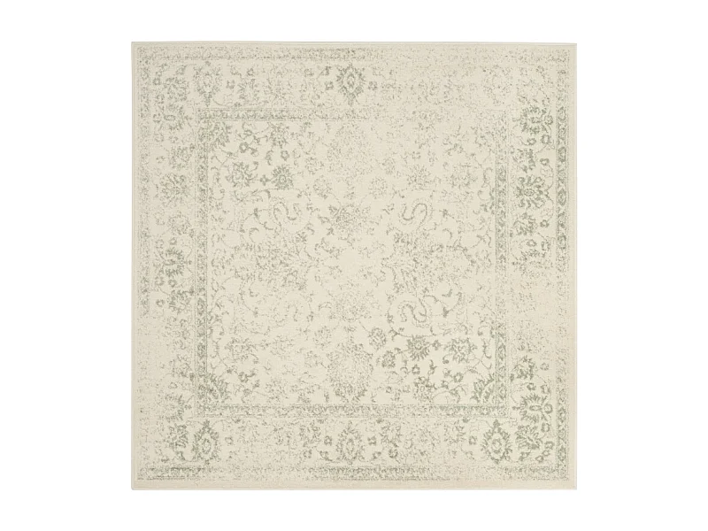 Tapis Neutre/Vert 235 x 235 cm - Lucinda