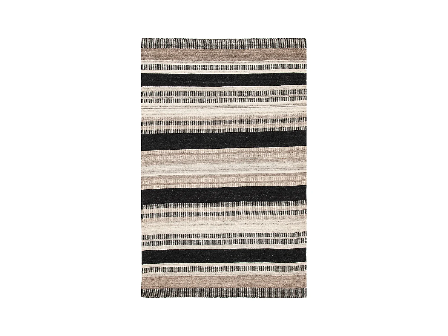 Tapis Neutre/Noir 152 X 244 cm - Elysia