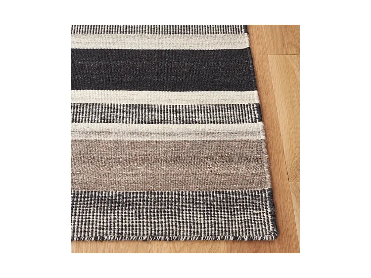 Tapis Neutre/Noir 152 X 244 cm - Elysia