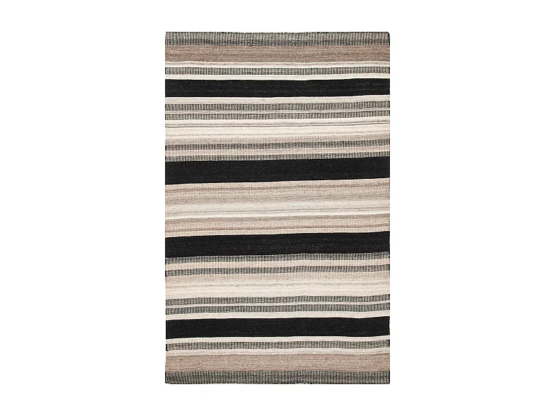 Tapis Neutre/Noir 152 X 244 cm - Elysia