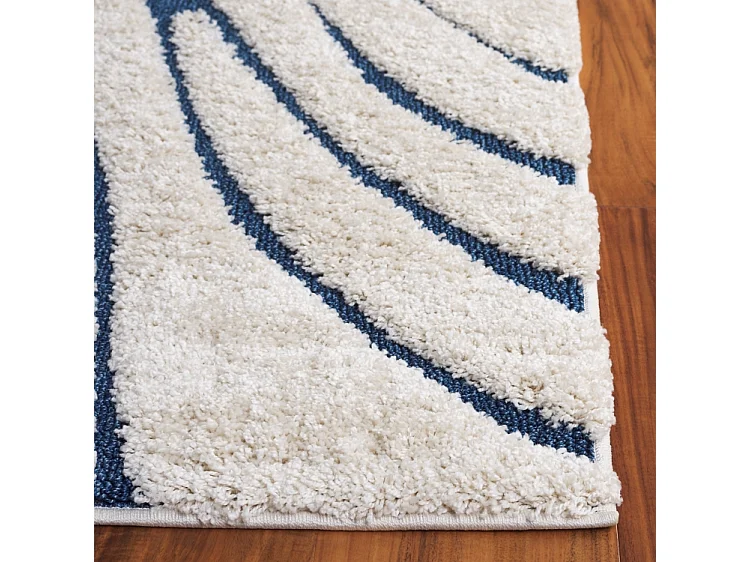 Tapis Crème/Bleu 183 x 274 cm - Naples