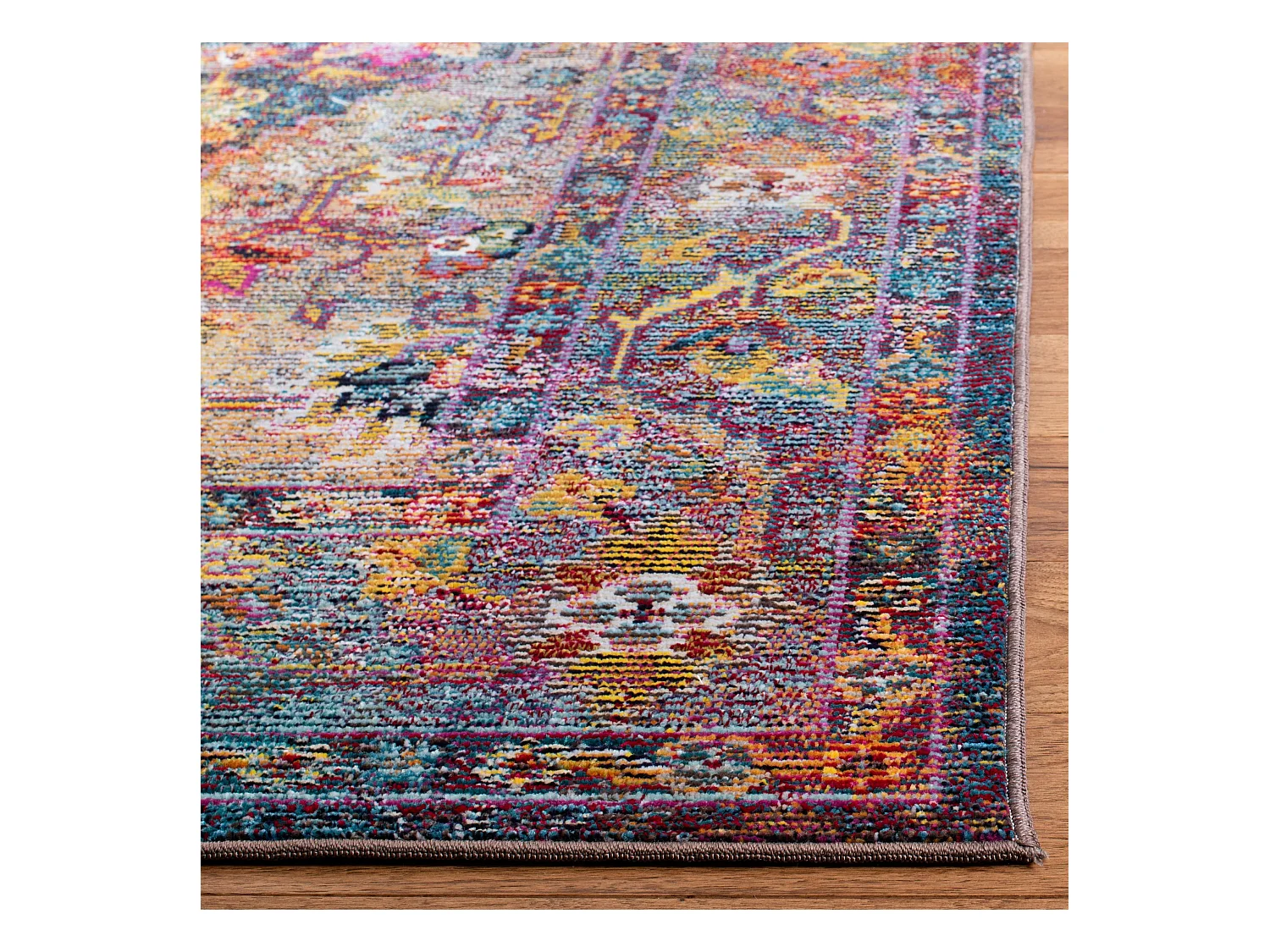 Tapis Bleu Marine/Bleu 201 X 279 cm - Daevon