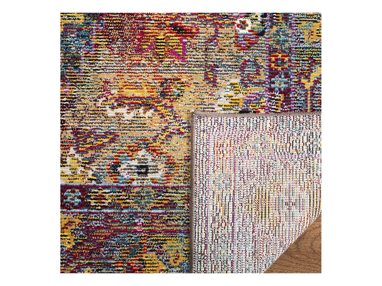 Tapis Bleu Marine/Bleu 201 X 279 cm - Daevon