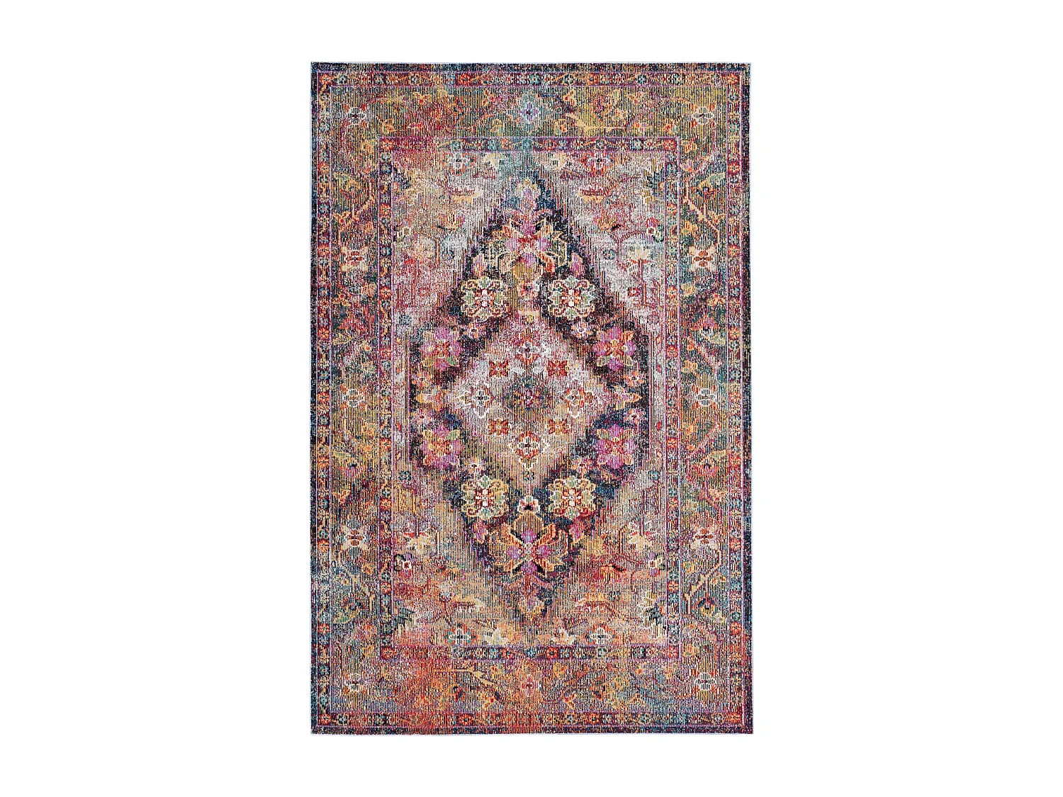 Tapis Bleu Marine/Bleu 201 X 279 cm - Daevon