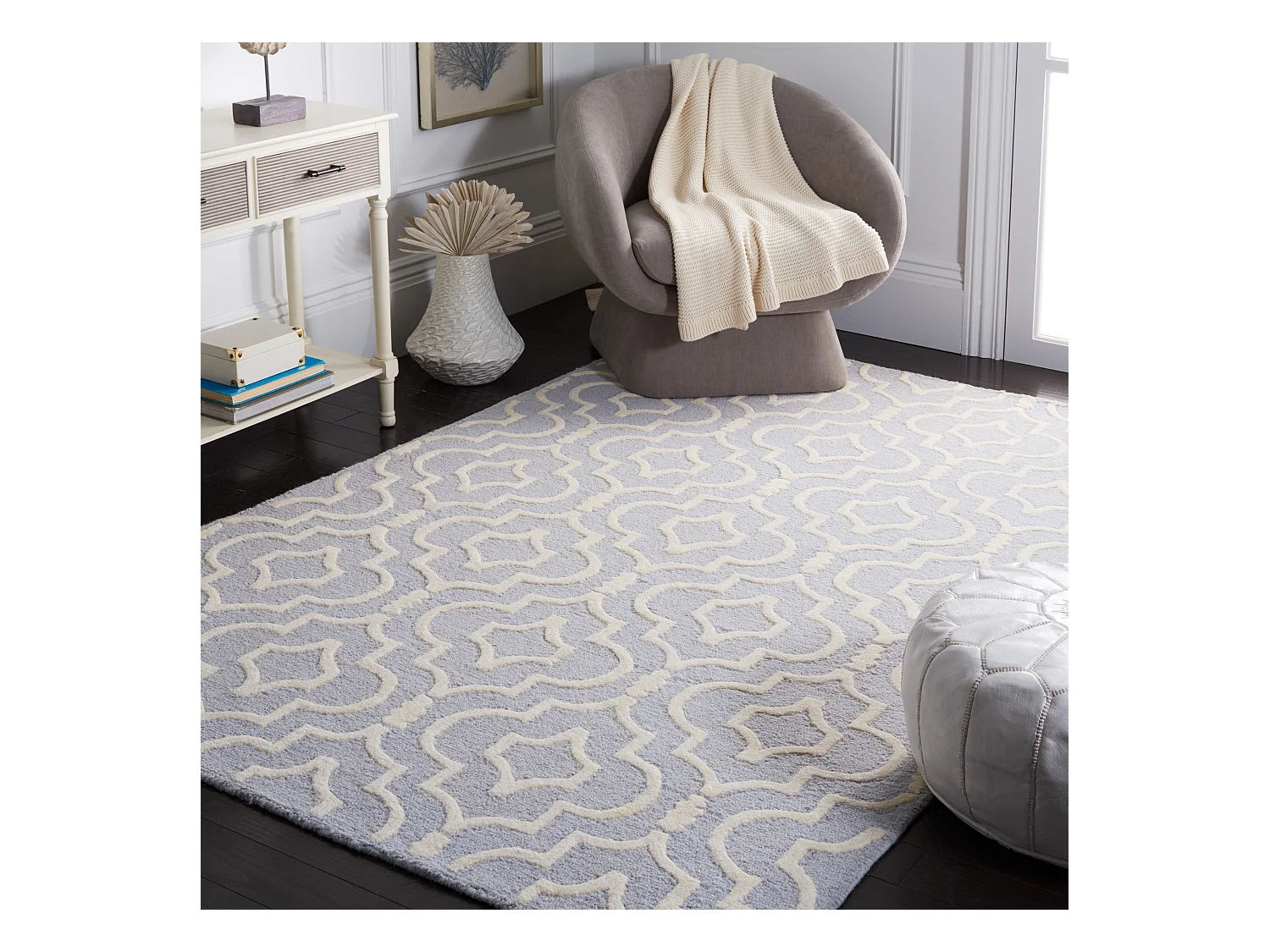 Tapis Bleu/Neutre 152 X 244 cm - Ariel