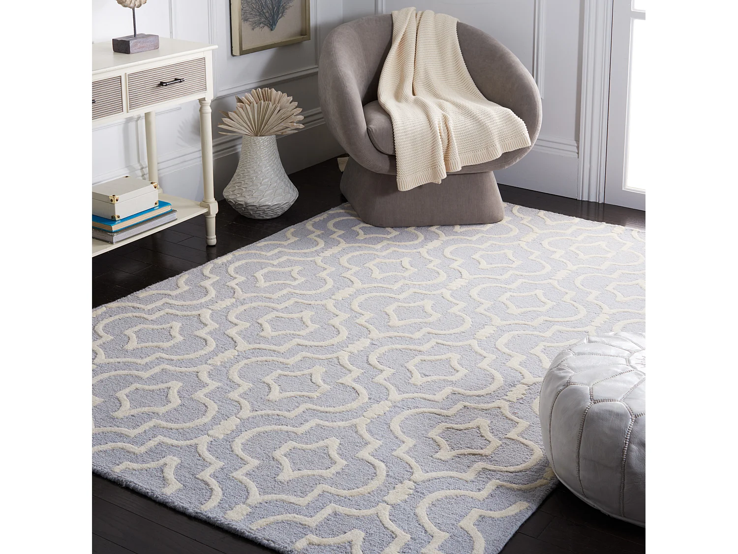 Tapis Bleu/Neutre 152 X 244 cm - Ariel