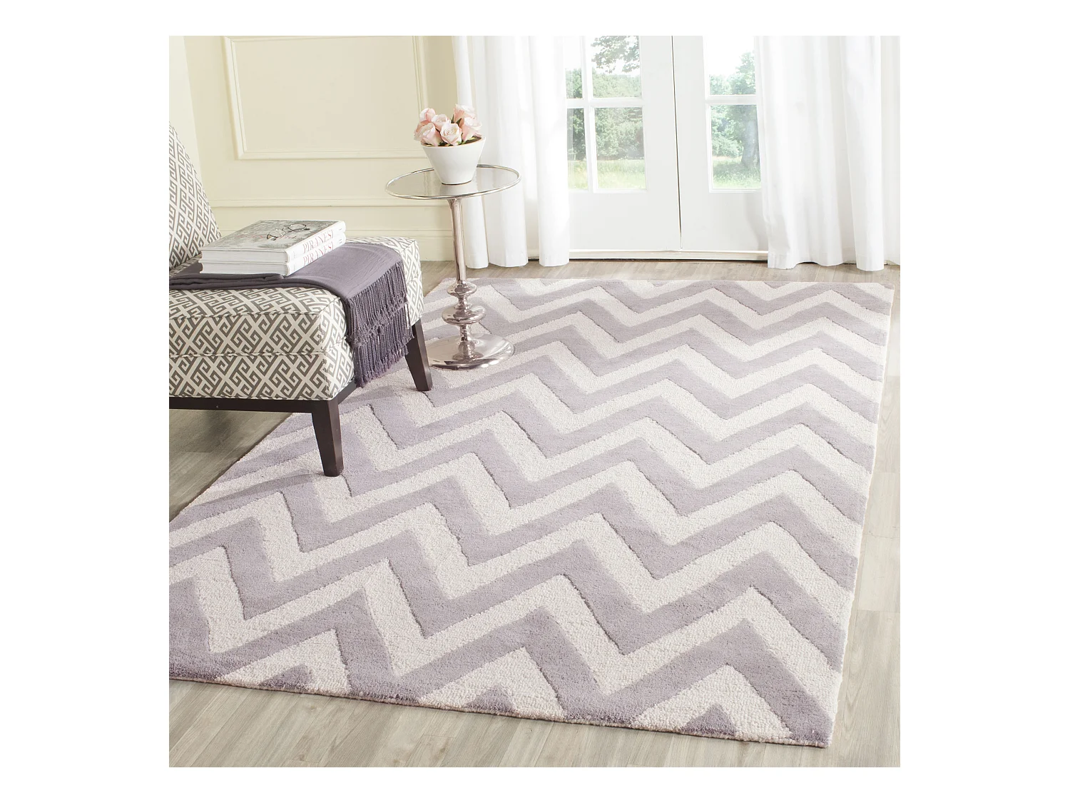 Tapis Gris/Neutre 152 X 244 cm - Stella