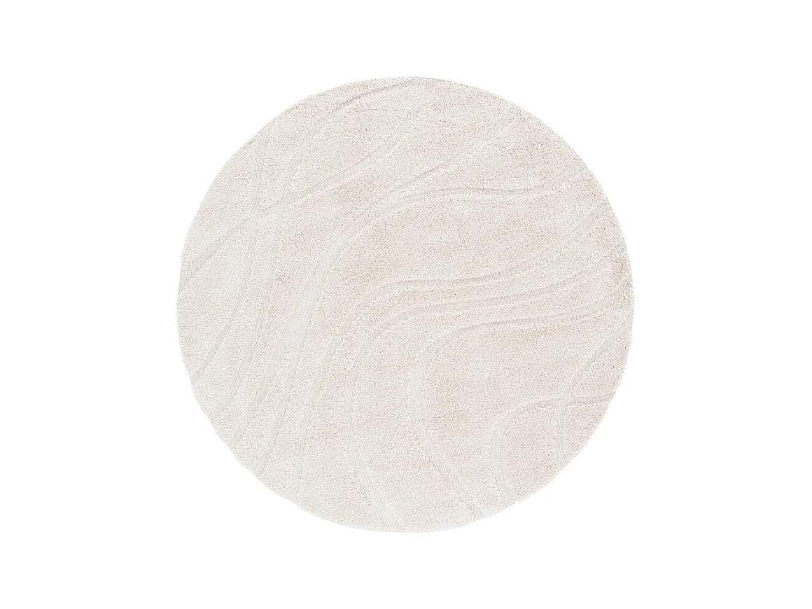 Tapis Crème/Crème 152 X 152 cm - Naples