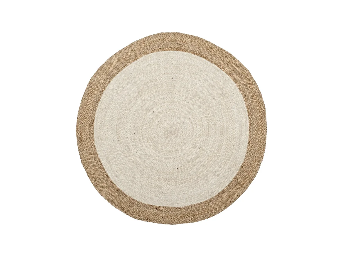 Tapis Ivoire/Beige 122 X 122 cm - Zuleika