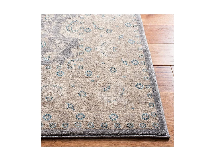 Tapis Gris/Neutre 66 X 244 cm - Thea