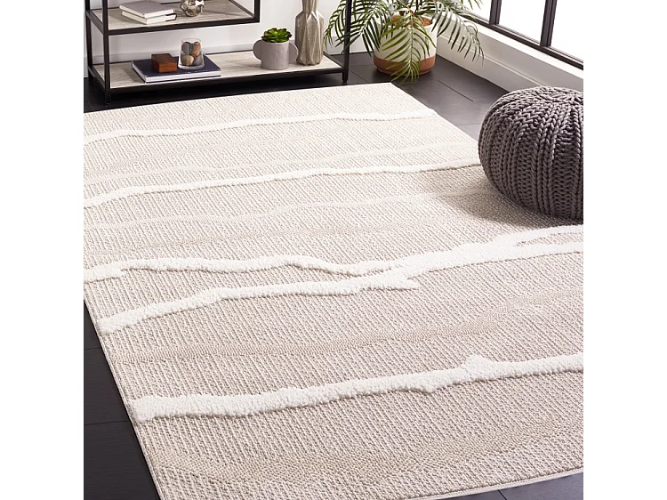 Tapis Beige/Ivoire 91 X 152 cm - Salem
