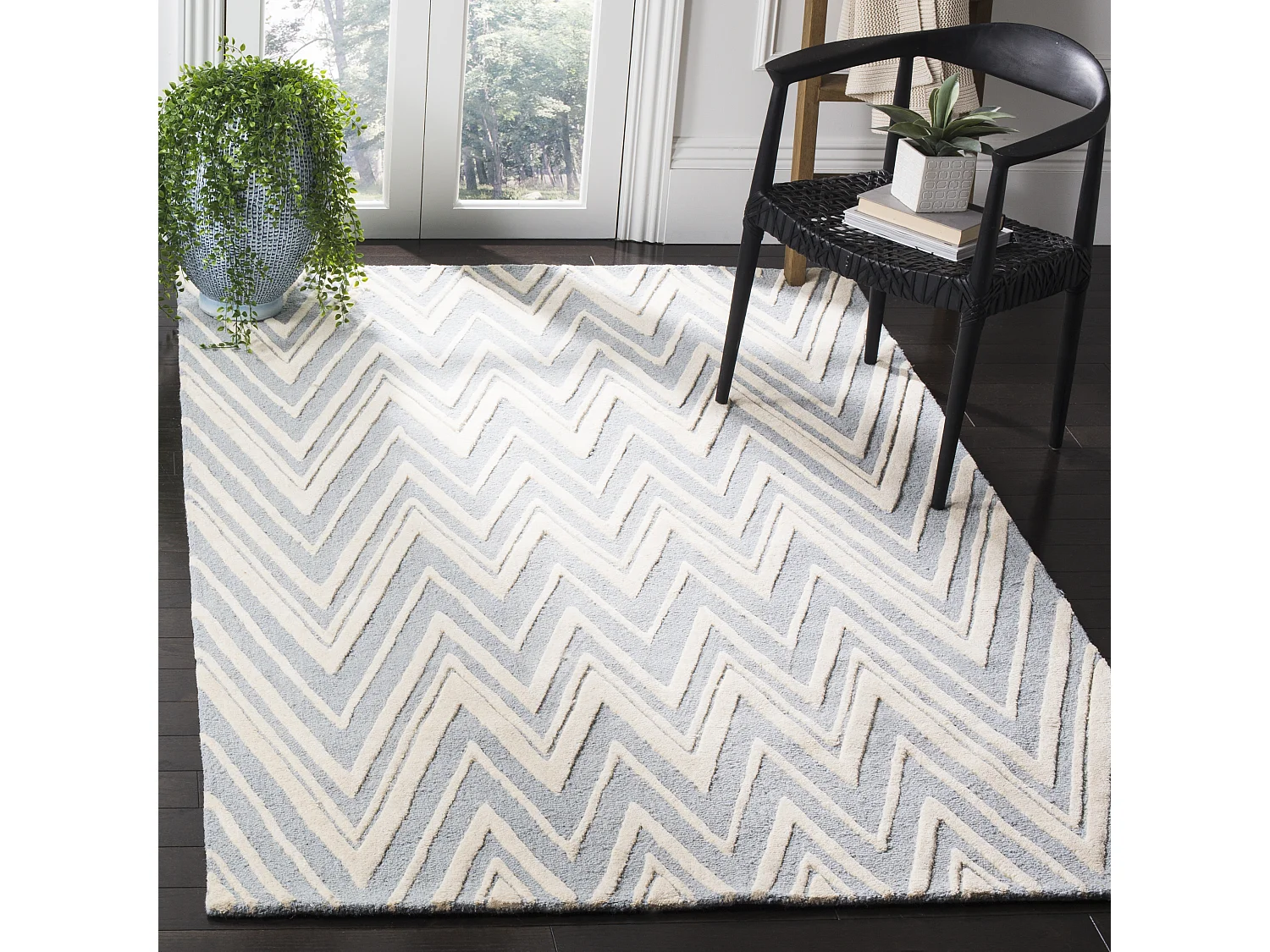 Tapis Bleu/Neutre 152 X 244 cm - Thessaly