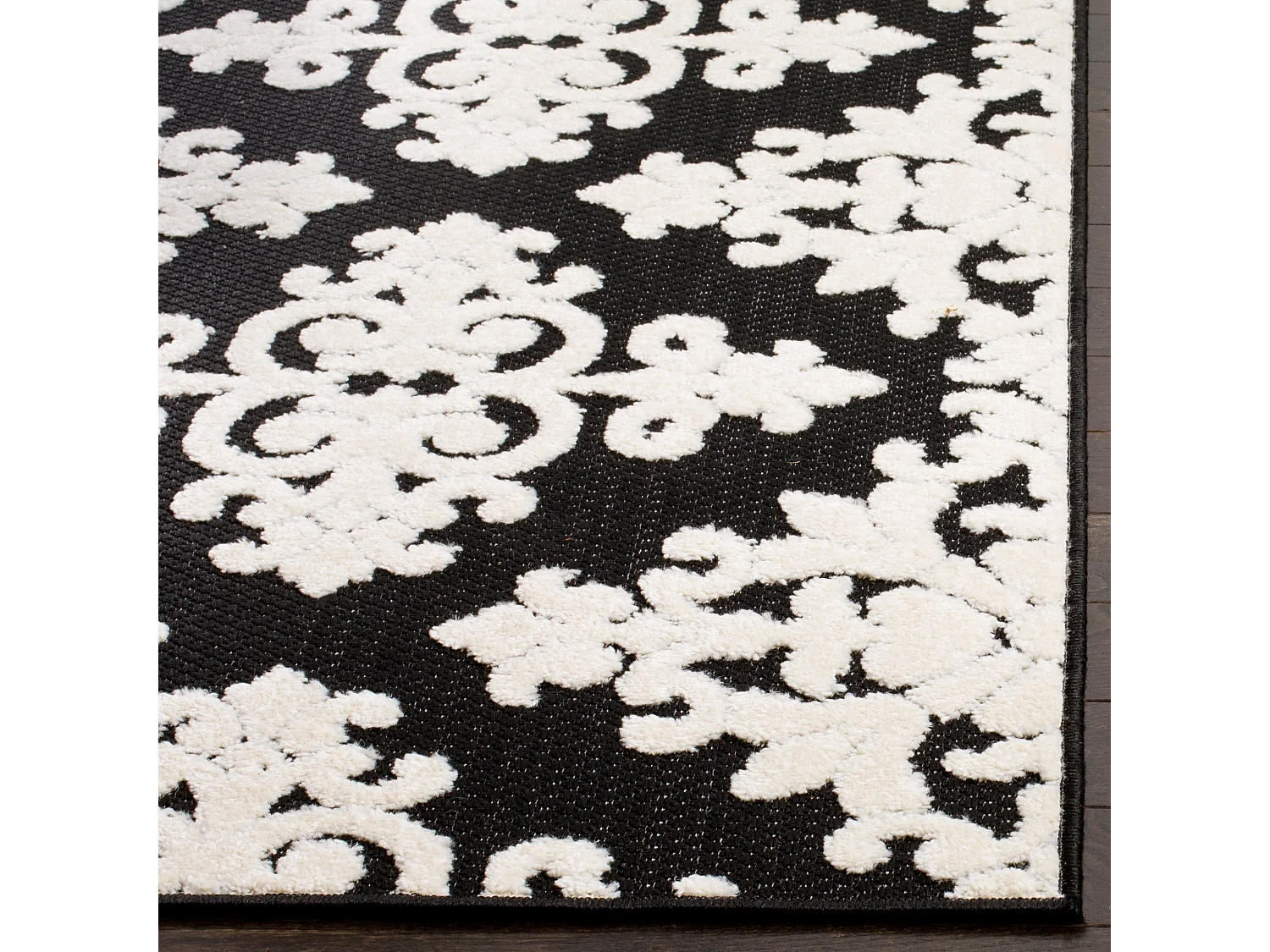 Tapis Noir/Neutre 244 X 340 cm - Zoa
