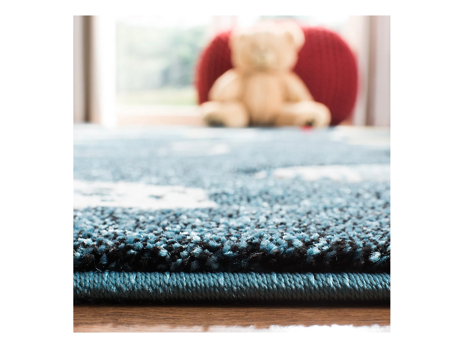 Tapis Bleu Marine/Neutre 160 X 229 cm - Layla