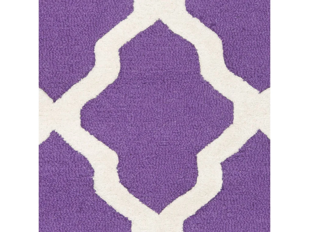 Tapis Violet/Ivoire 183 X 274 cm - Ava