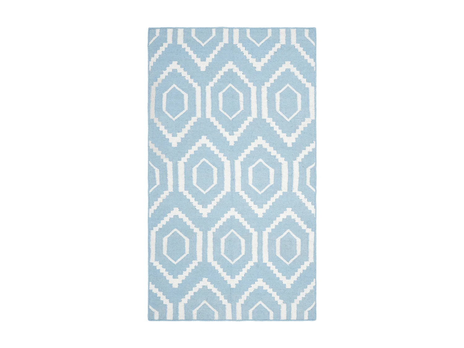 Tapis Bleu/Neutre 122 X 183 cm - Casablanca