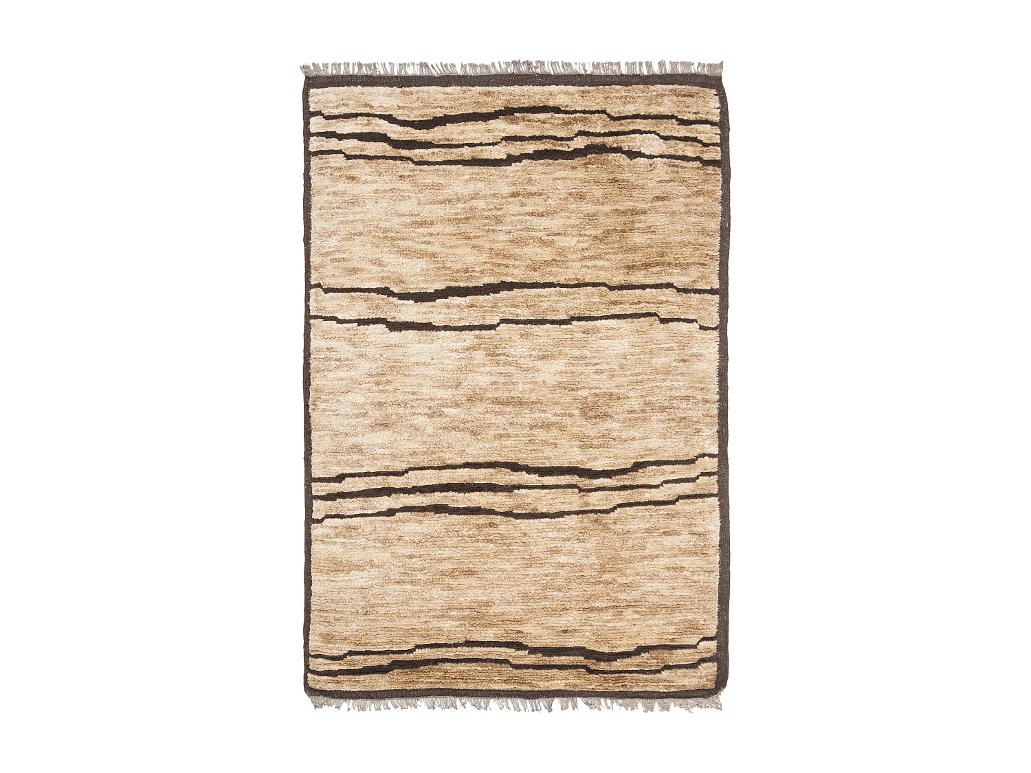 Tapis Marron/Multicolore 122 X 183 cm - Hallie