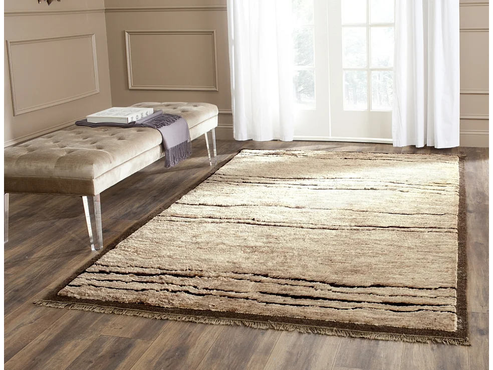 Tapis Marron/Multicolore 122 X 183 cm - Hallie