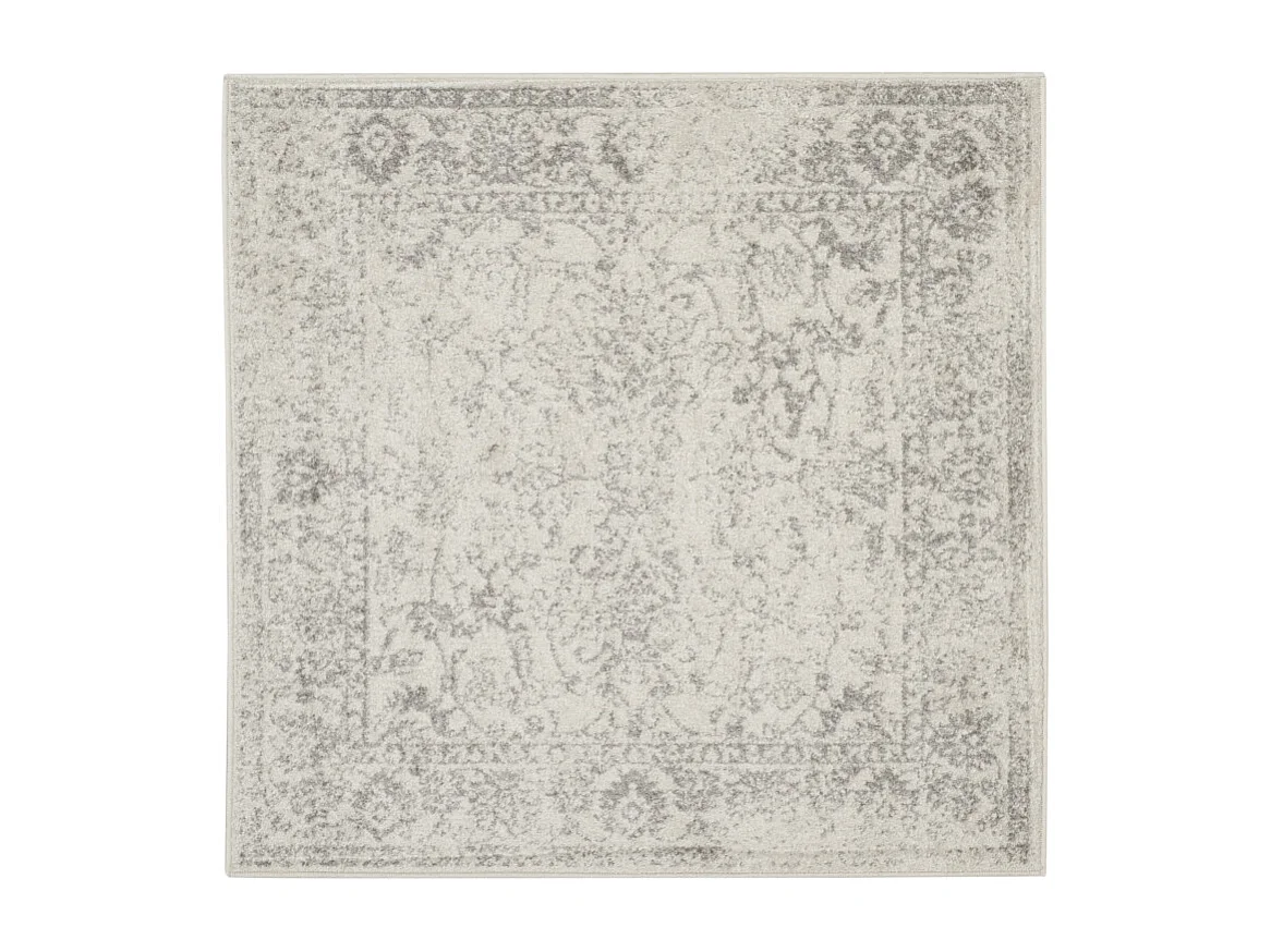 Tapis Gris/Neutre 91 X 91 cm - Lucinda