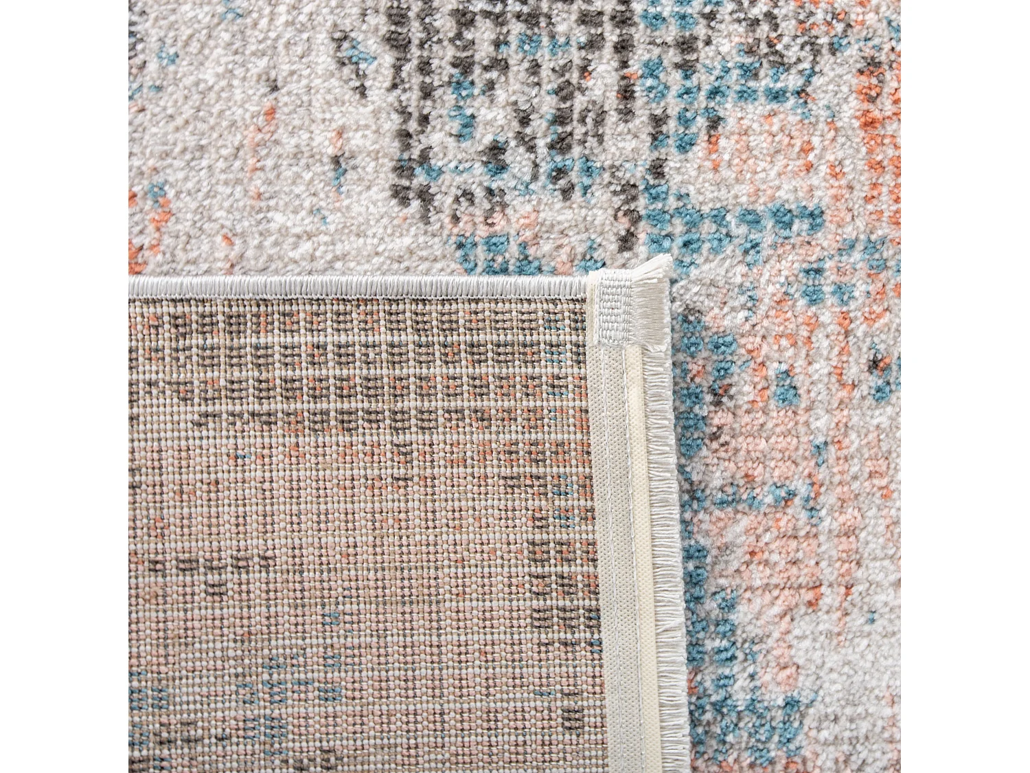 Tapis Neutre/Gris 122 X 183 cm - Aroosa