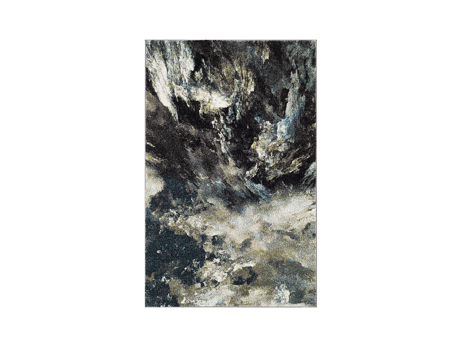 Tapis Bleu/Multicolore 79 X 152 cm - Camila