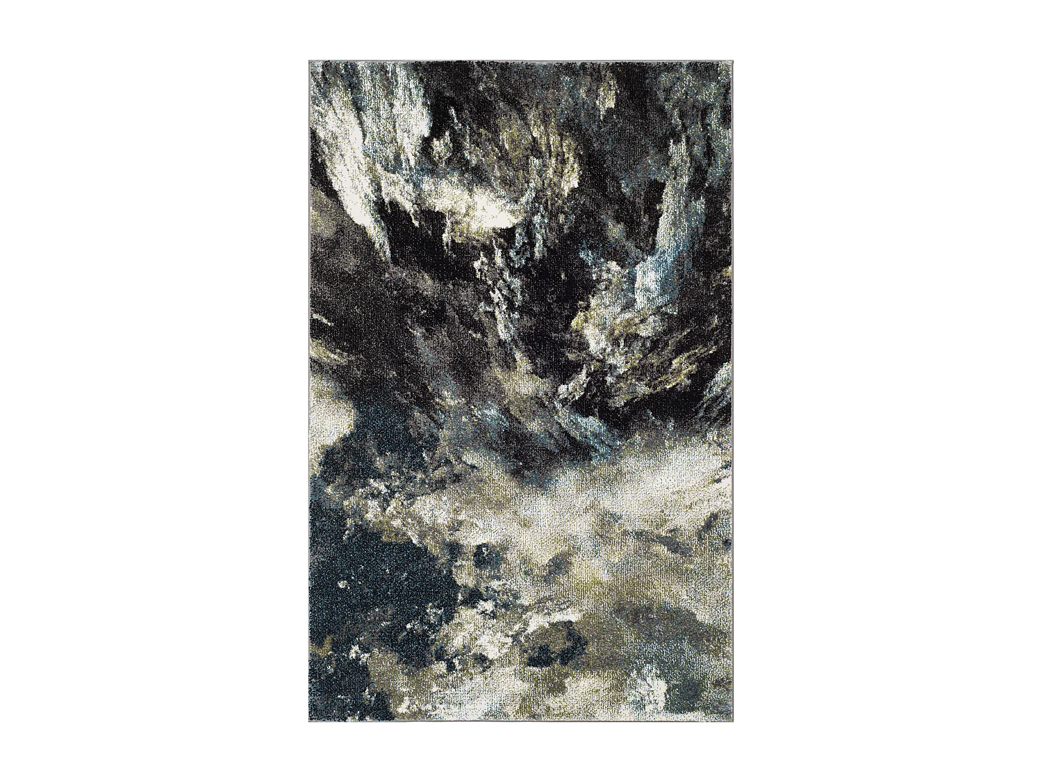 Tapis Bleu/Multicolore 79 X 152 cm - Camila