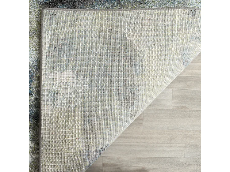 Tapis Bleu/Multicolore 79 X 152 cm - Camila