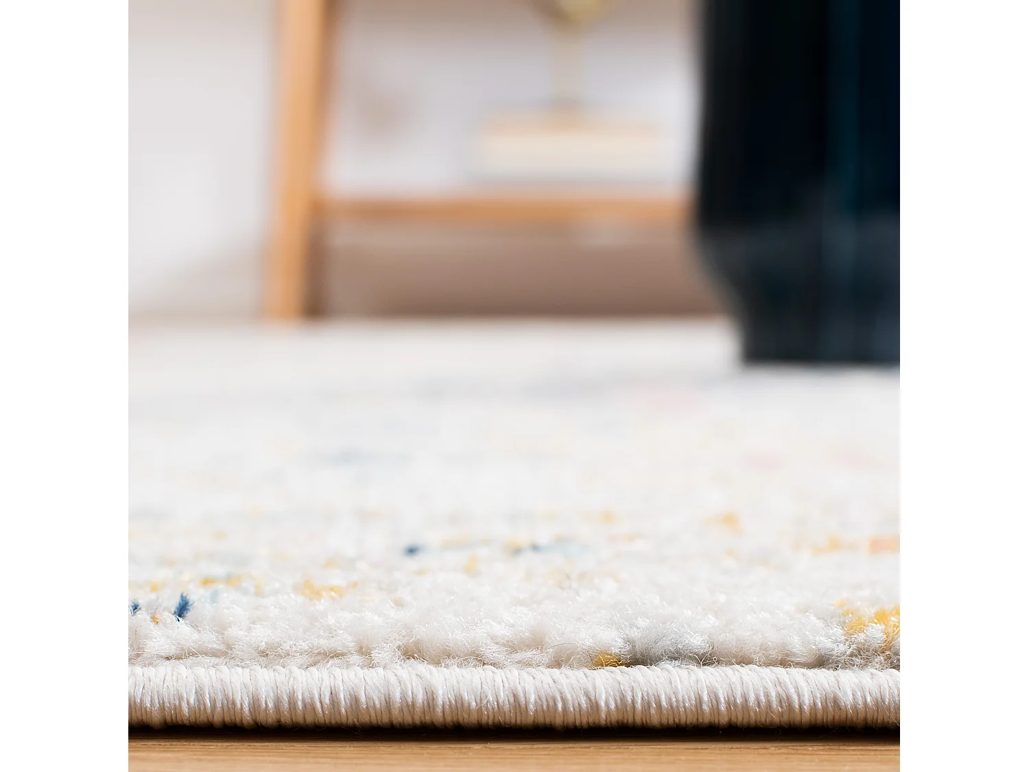 Tapis Neutre/Bleu 122 X 183 cm - Hope