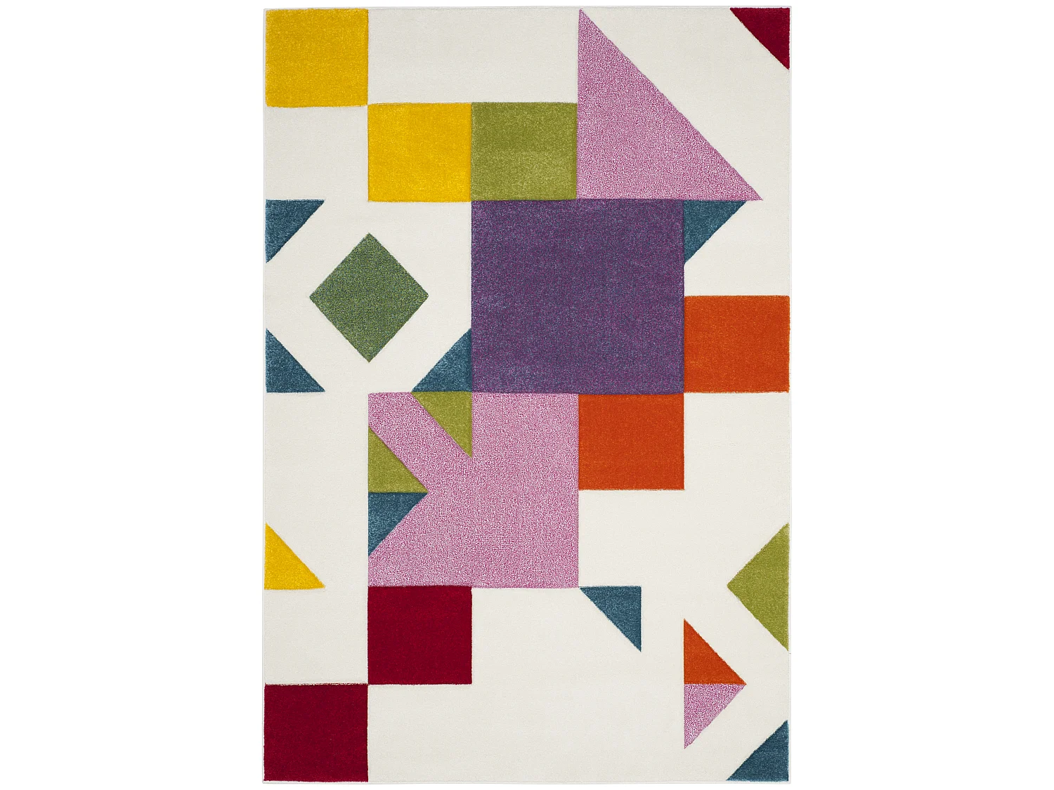 Tapis Neutre/Rose 201 X 274 cm - Lilliana