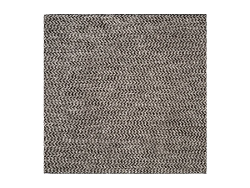 Tapis Noir/Beige 122 X 122 cm - Serenna