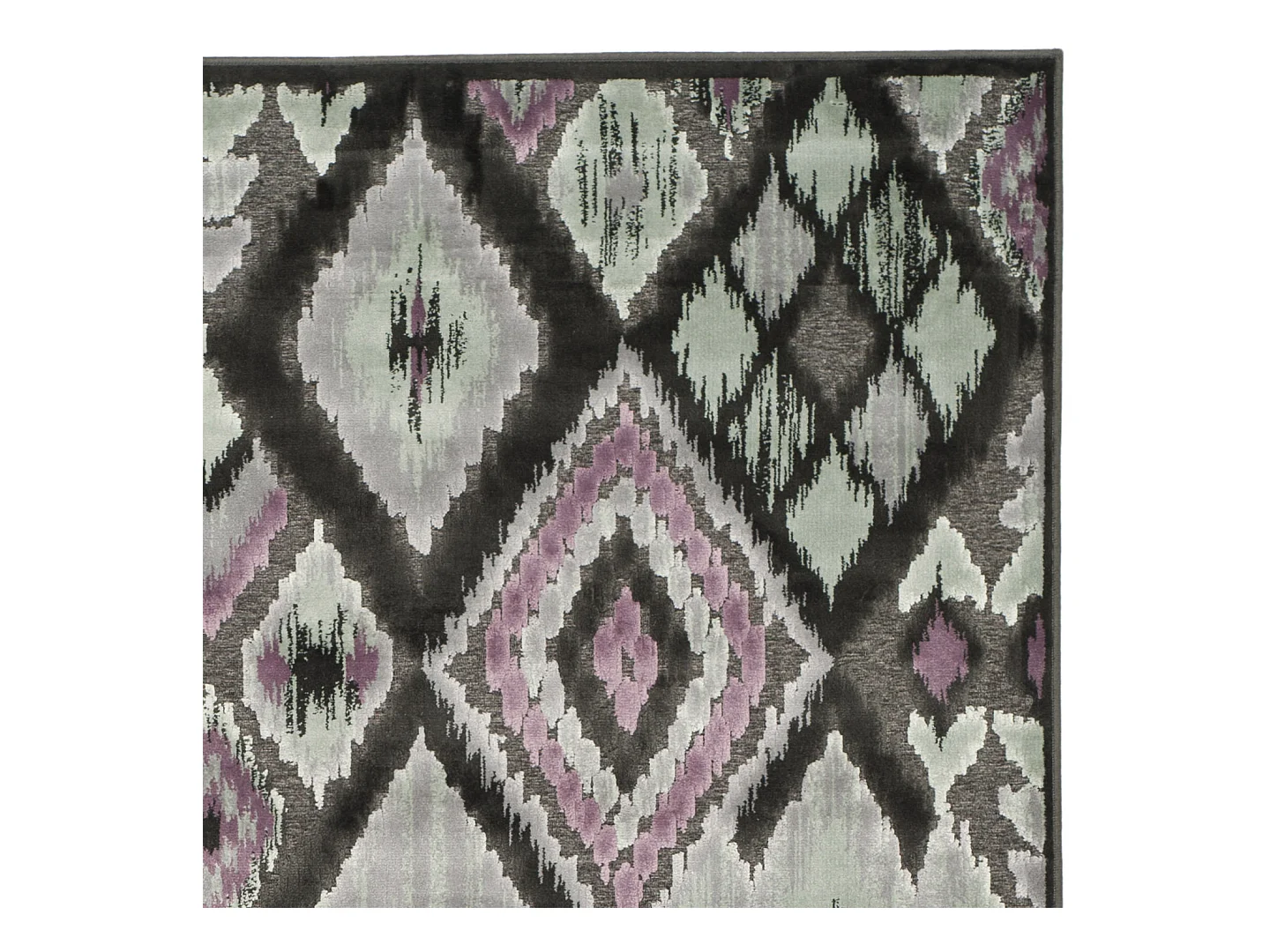 Tapis Gris/Multicolore 160 X 229 cm - Evadne