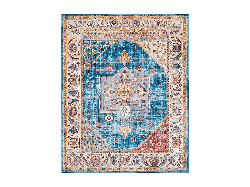 Tapis Bleu/Neutre 235 x 305 cm - Taavi