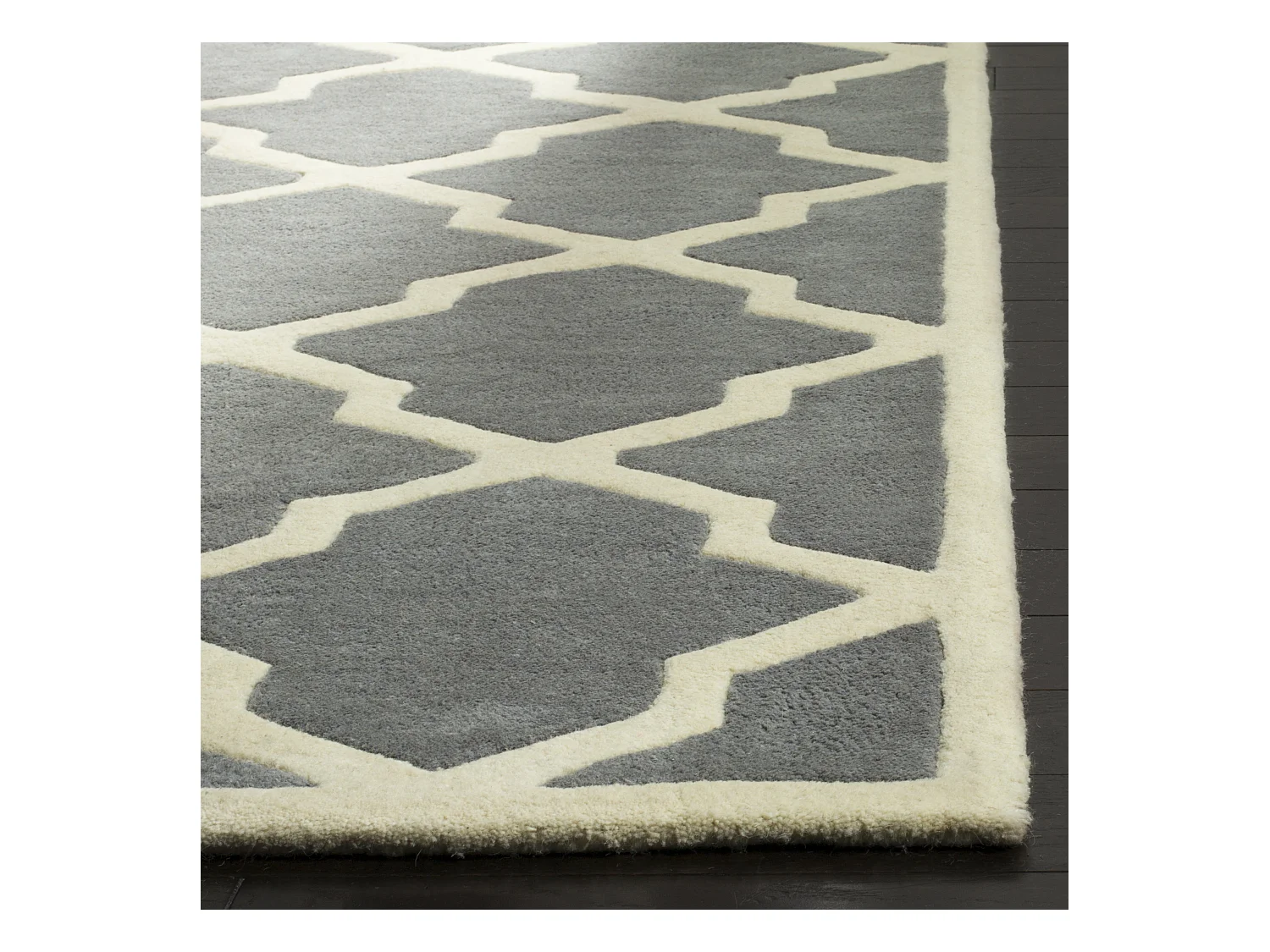 Tapis Gris/Neutre 152 X 244 cm - Carbone