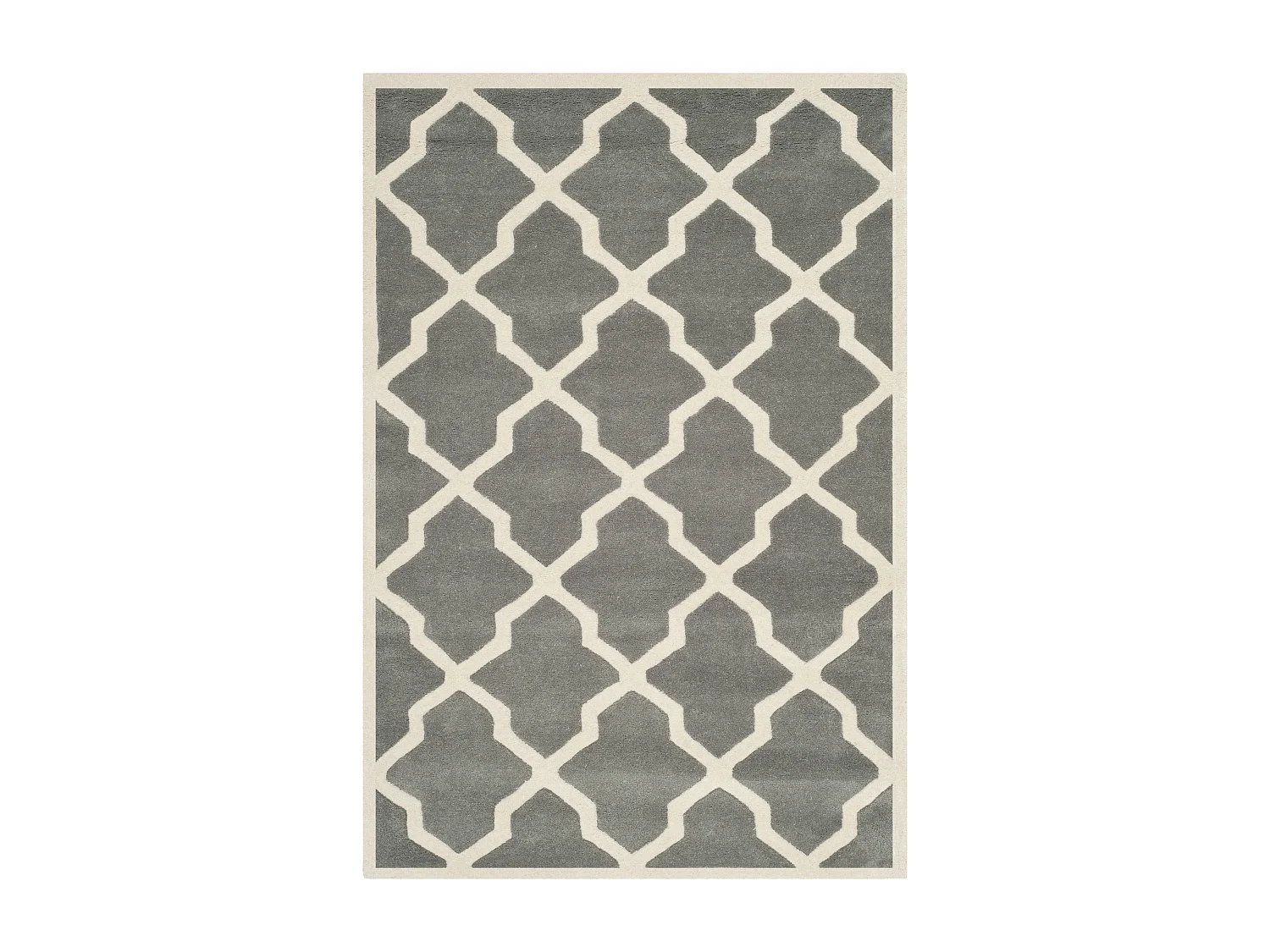 Tapis Gris/Neutre 152 X 244 cm - Carbone