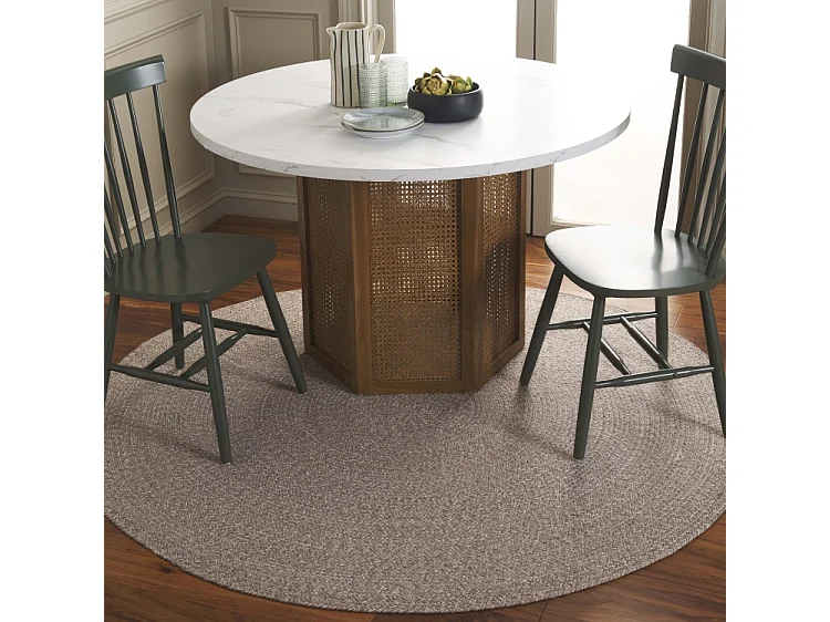 Tapis Ivoire/Beige 122 X 122 cm - Jessamy